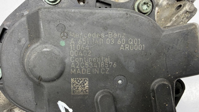 A6511400360 MERCEDES Клапан ЕГР купить в Киев