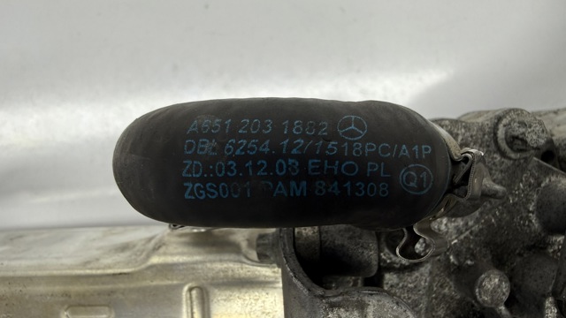 A6512031882 MERCEDES Шланг (патрубок) радиатор EGR, подача купить в Днепр