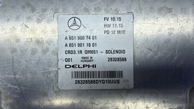 MERCEDES A6519007401 Модуль управления (ЭБУ) двигателем в наличии Кривой Рог