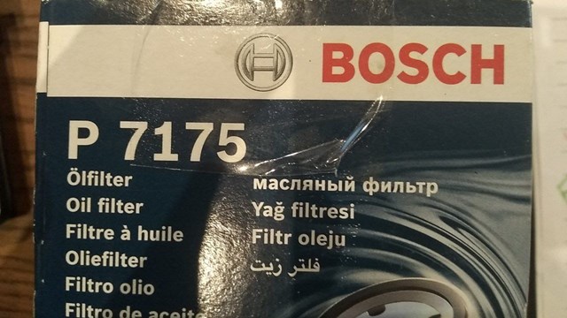 F026407175 Фильтр масляный купить Николаев