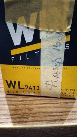 WL7413 WIX Фильтр масляный купить в Сумы