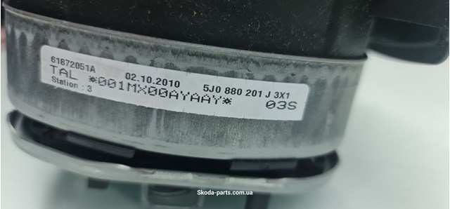 5J0880201J Подушка безопасности водителя купить Николаев