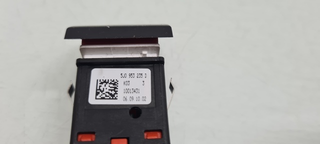 VAG 5J0953235D Кнопка аварийки в наличии Одесса