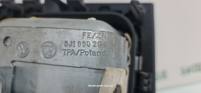 5J1880204 Подушка безопасности (AIRBAG) пассажирская купить Днепр