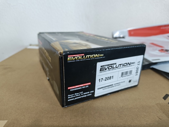 Колодки тормозные дисковые комплект Z172081 POWER STOP