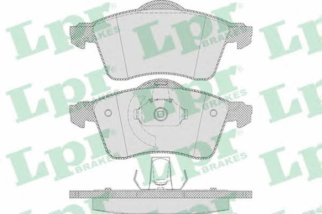 LPR 05P645 Передние тормозные колодки в наличии Харьков