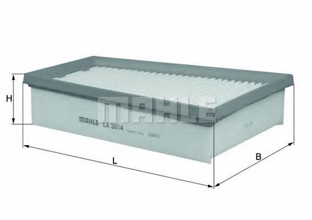 LX3014 MAHLE Фильтр воздушный купить в Харьков