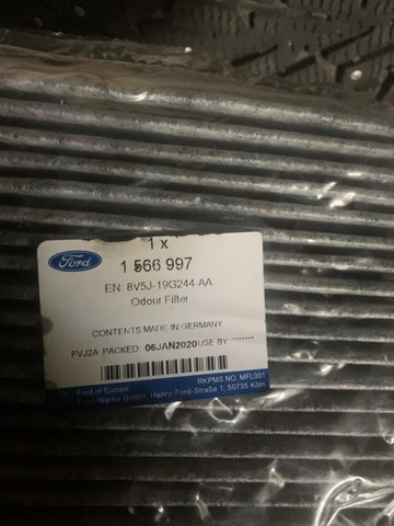 1566997 FORD Фильтр салона купить в Харьков