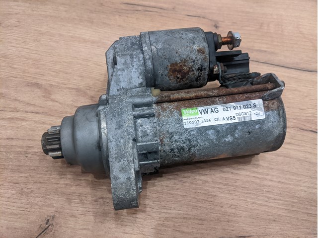 Стартер двигателя 02T911023S VAG