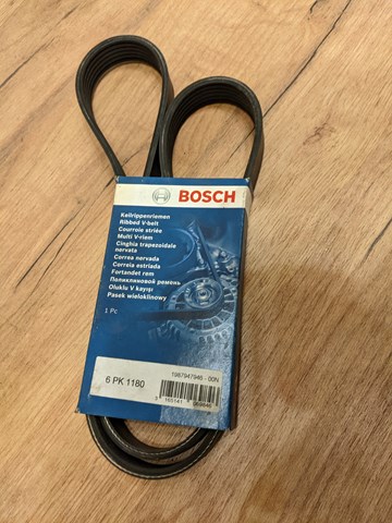 6PK1180 BOSCH Ремень агрегатов приводной купить в Черкассы