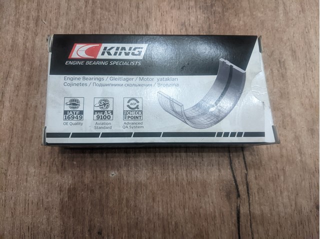 MB5758SI KING Вкладыши коленвала коренные, комплект, стандарт (STD) купить в Ровно