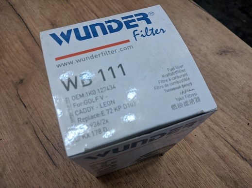 WUNDER WB111 Фильтр топливный в наличии Полтава