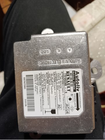 7701069906 Модуль-процессор управления подушкой безопасности (ЭБУ AIRBAG) купить Одесса