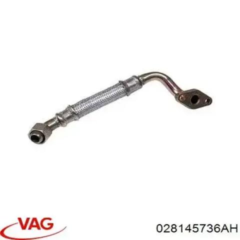 028145736AH VAG Трубка (шланг) отвода масла от турбины купить в Львов