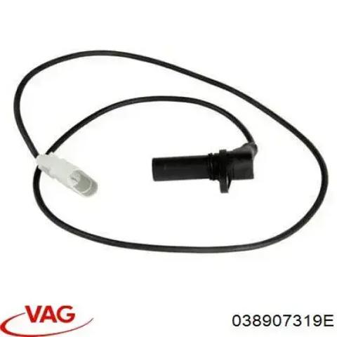 Датчик оборотов коленвала 038907319E VAG