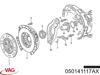 Корзина диска сцепления 050141117AX VAG