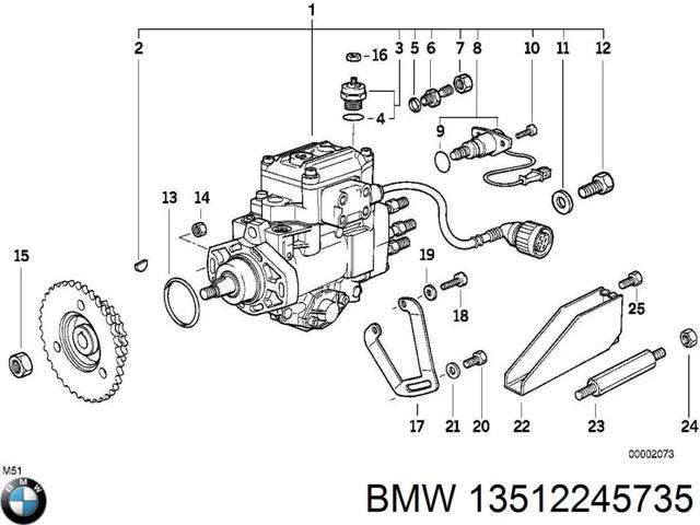 BMW 13512245735 ТНВД в наличии Кривой Рог