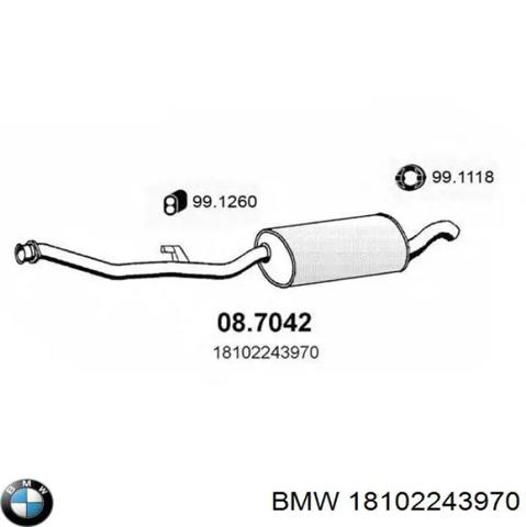 BMW 18102243970 Глушитель, задняя часть в наличии Черкассы