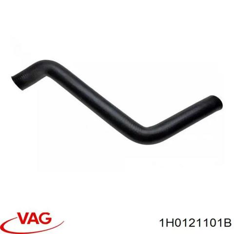 VAG 1H0121101B Шланг (патрубок) радиатора охлаждения верхний в наличии Полтава