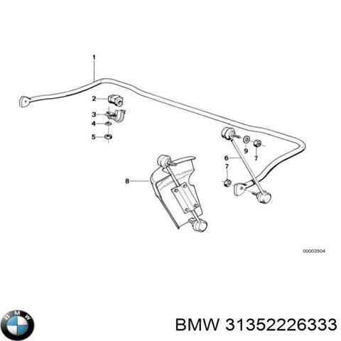 31352226333 BMW Передний стабилизатор купить в Хмельницкий