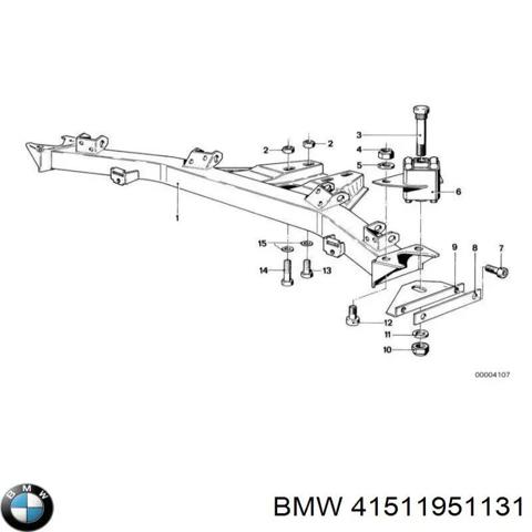 41511951131 BMW Петля двери передней левой купить в Полтава