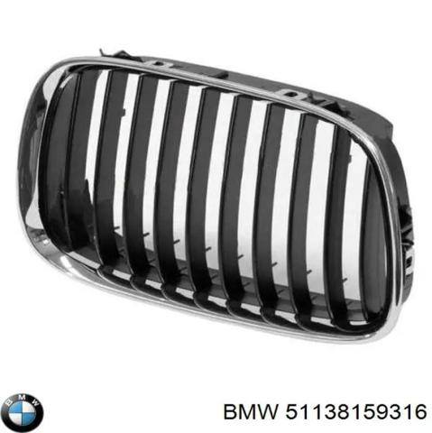 BMW 51138159316 Решетка радиатора правая в наличии Ровно