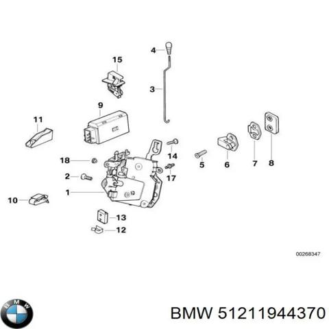 BMW 51211944370 Ручка двери передней внутренняя правая в наличии Винница