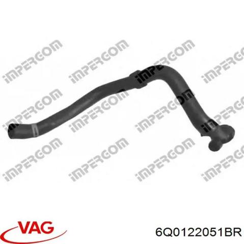 VAG 6Q0122051BR Нижний шлаг радиатора охлаждения в наличии Черкассы