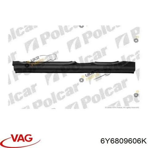 Внешний правый порог  6Y6809606K VAG