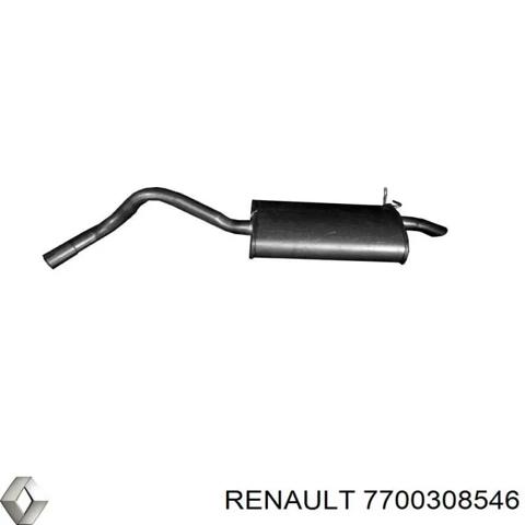 RENAULT 7700308546 Глушитель, задняя часть в наличии Чернигов