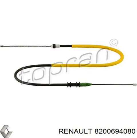 8200694080 RENAULT Трос ручного тормоза задний левый купить в Житомир