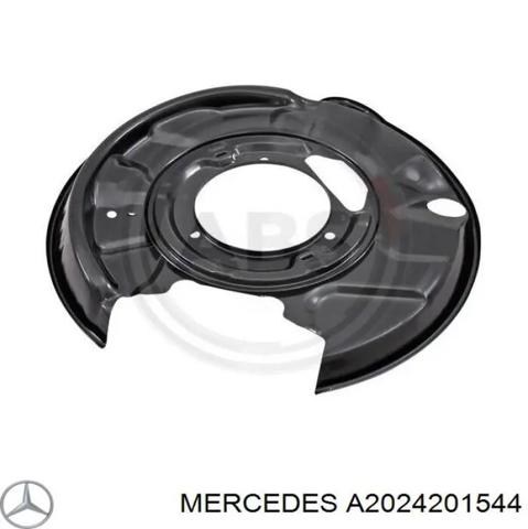 MERCEDES A2024201544 Защита тормозного диска заднего правая в наличии Павлоград