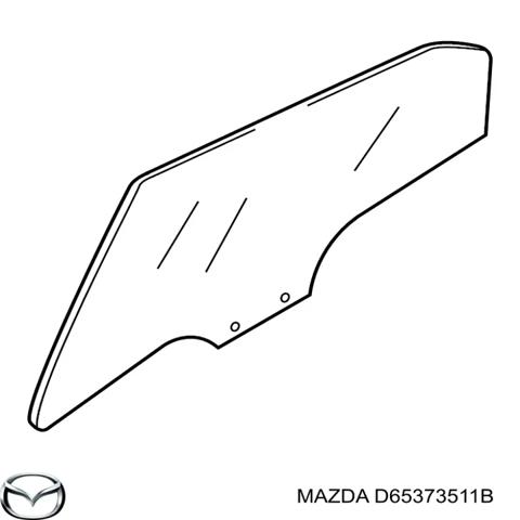MAZDA D65373511B Стекло двери задней левой в наличии Запорожье