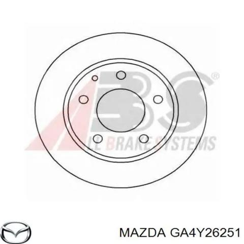 GA4Y26251 MAZDA Диск тормозной задний купить в Полтава
