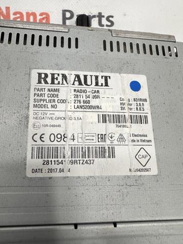 281154109R RENAULT Магнитола (радио AM/FM) купить в Харьков