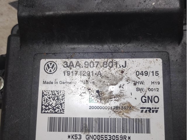 VAG 3AA907801J Блок управления (модуль) электромеханического стояночного тормоза в наличии Ужгород
