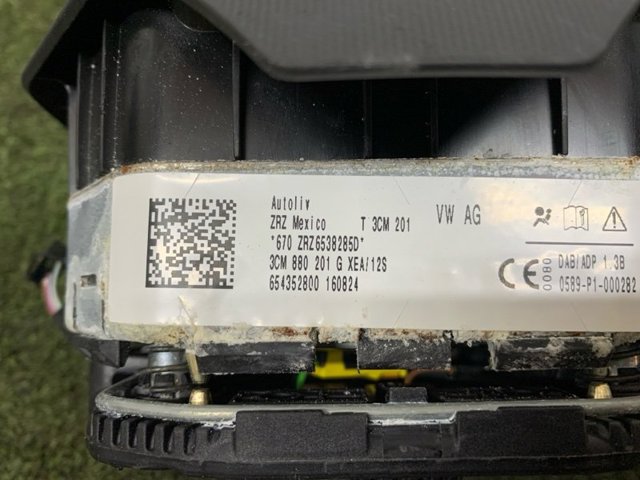 VAG 3CM880201GXEA Подушка безопасности (AIRBAG) водительская в наличии Павлоград