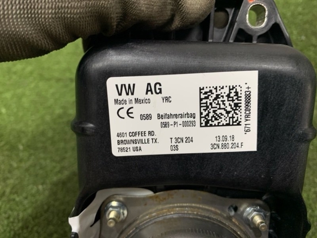 3CN880204F VAG Подушка безопасности пассажира купить в Черкассы