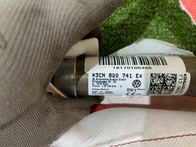 3CN880741E VAG Подушка безопасности (AIRBAG) шторка боковая левая купить в Каменское