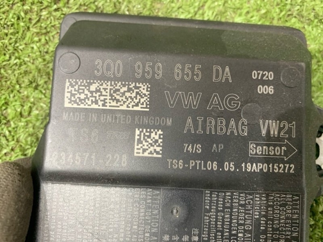 3Q0959655DA Модуль-процессор управления подушкой безопасности (ЭБУ AIRBAG) купить Львов