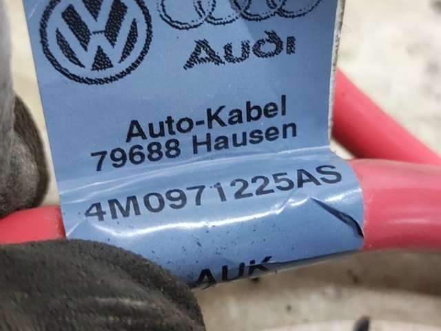 VAG 4M0971225AS Кабель положительной клемы аккумулятора (АКБ) в наличии Ирпень