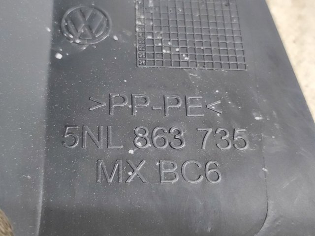 VAG 5NL863735A82V Обшивка стойки кузова внутренняя задняя левая в наличии Хмельницкий