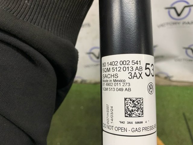 5QM513049AB VAG Амортизатор задний купить в Тернополь