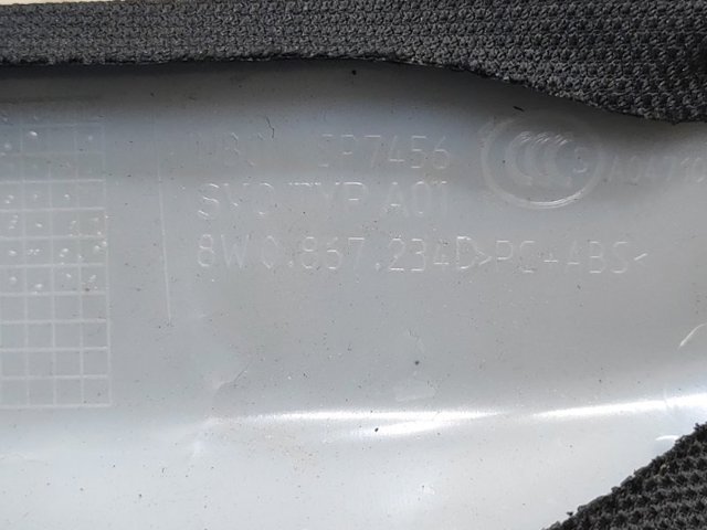 8W0867234DV48 VAG Обшивка стойки кузова внутренняя передняя правая купить в Житомир
