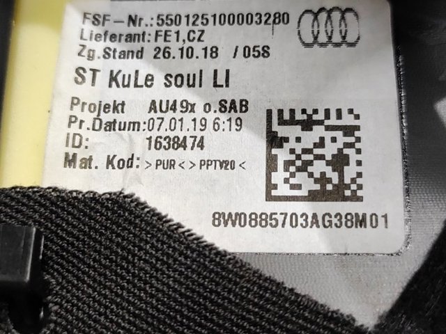 VAG 8W0885703AG38M в наличии Ужгород