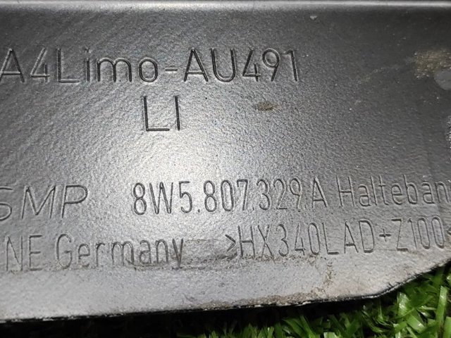 VAG 8W5807329A Кронштейн бампера заднего левый в наличии Павлоград