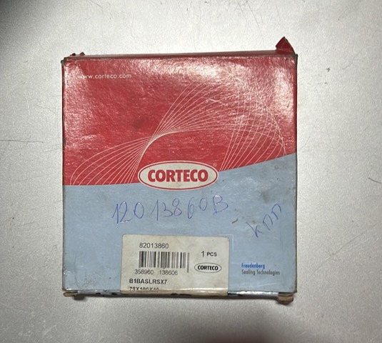 Сальник коленвала задний 12013860B CORTECO