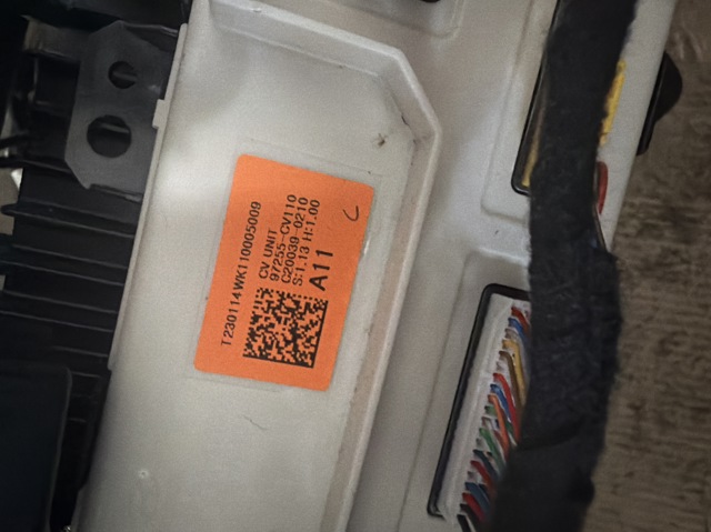 Блок управления климат-контролем 97255CV110 HYUNDAI