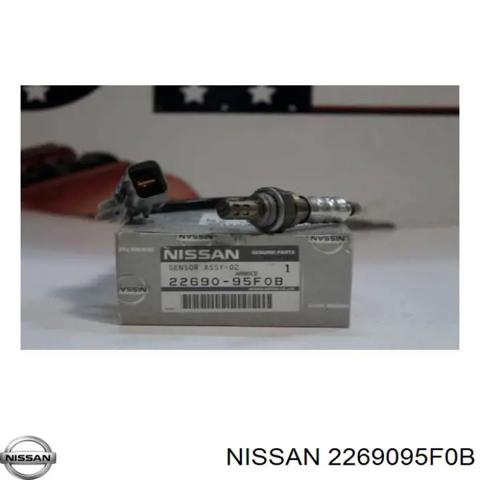 Лямбдазонд, датчик кислорода до катализатора, правый 2269095F0B NISSAN