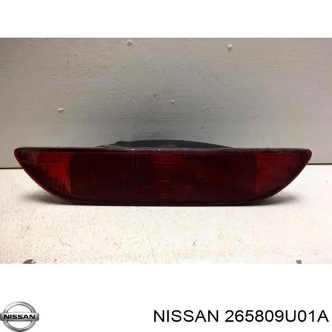 Фара противотуманная задняя 265809U01A NISSAN